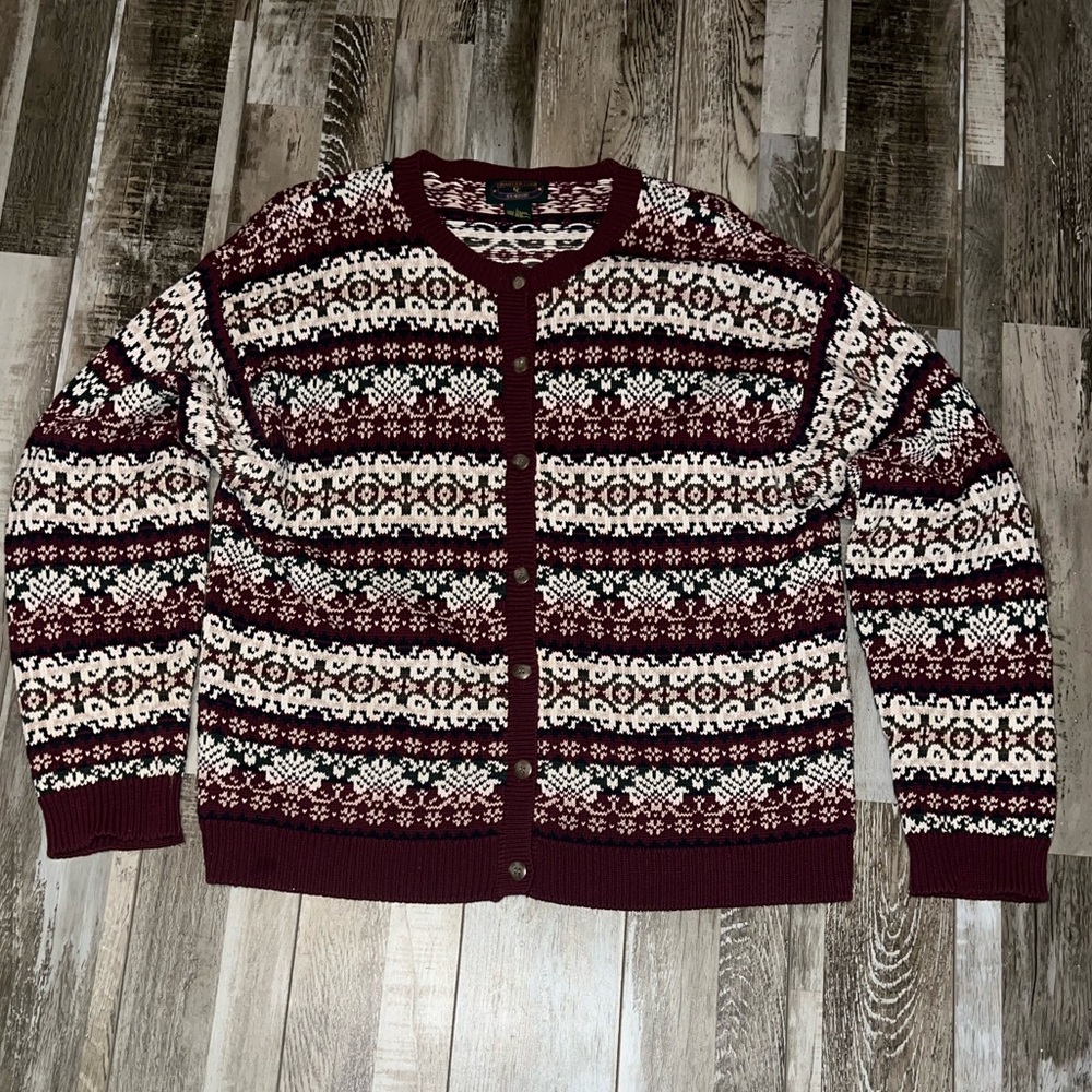 Charter Club Classic Button Down Sweater